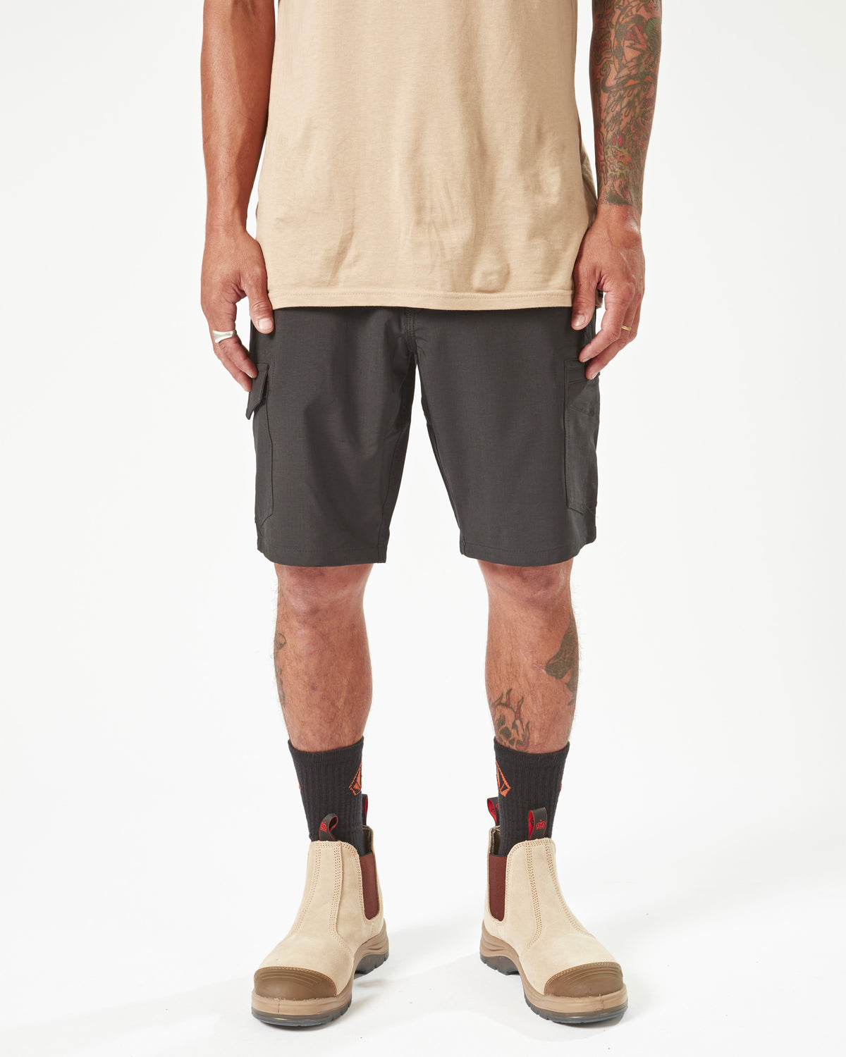 Mens Slab Hybrid Cargo Shorts