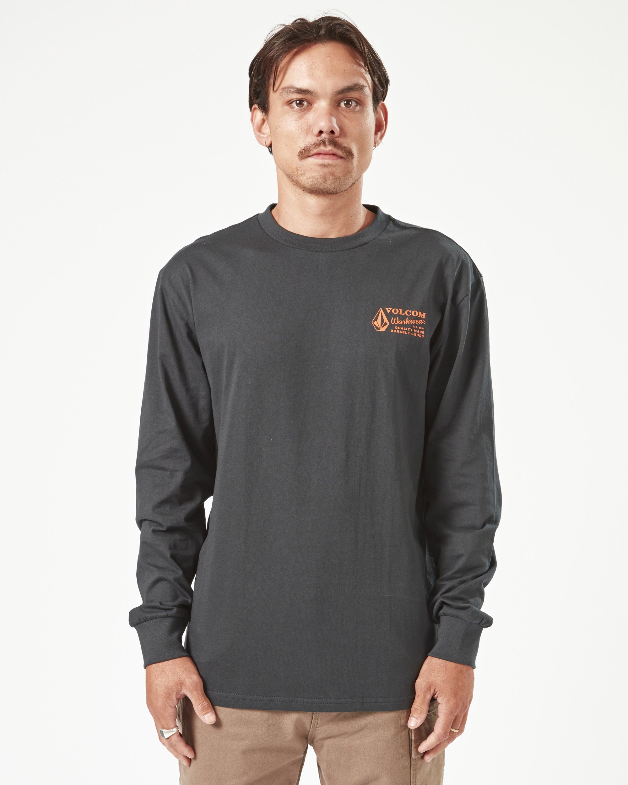 Mens Workwear Long Sleeve T-Shirt