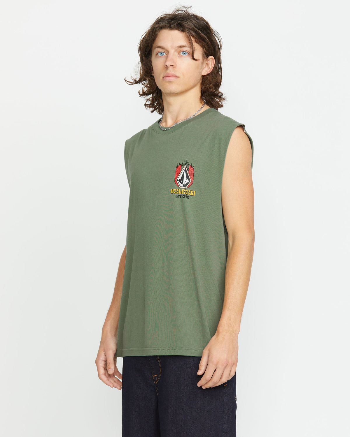 Mens Draggin Stone Muscle Shirt
