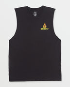 MENS FROTHY POSTCARD TANK
