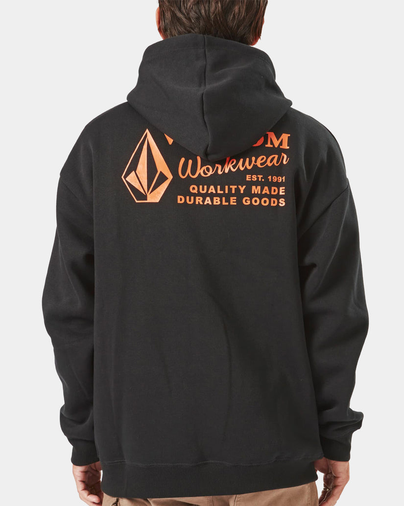 Mens Workwear Pullover Hoodie