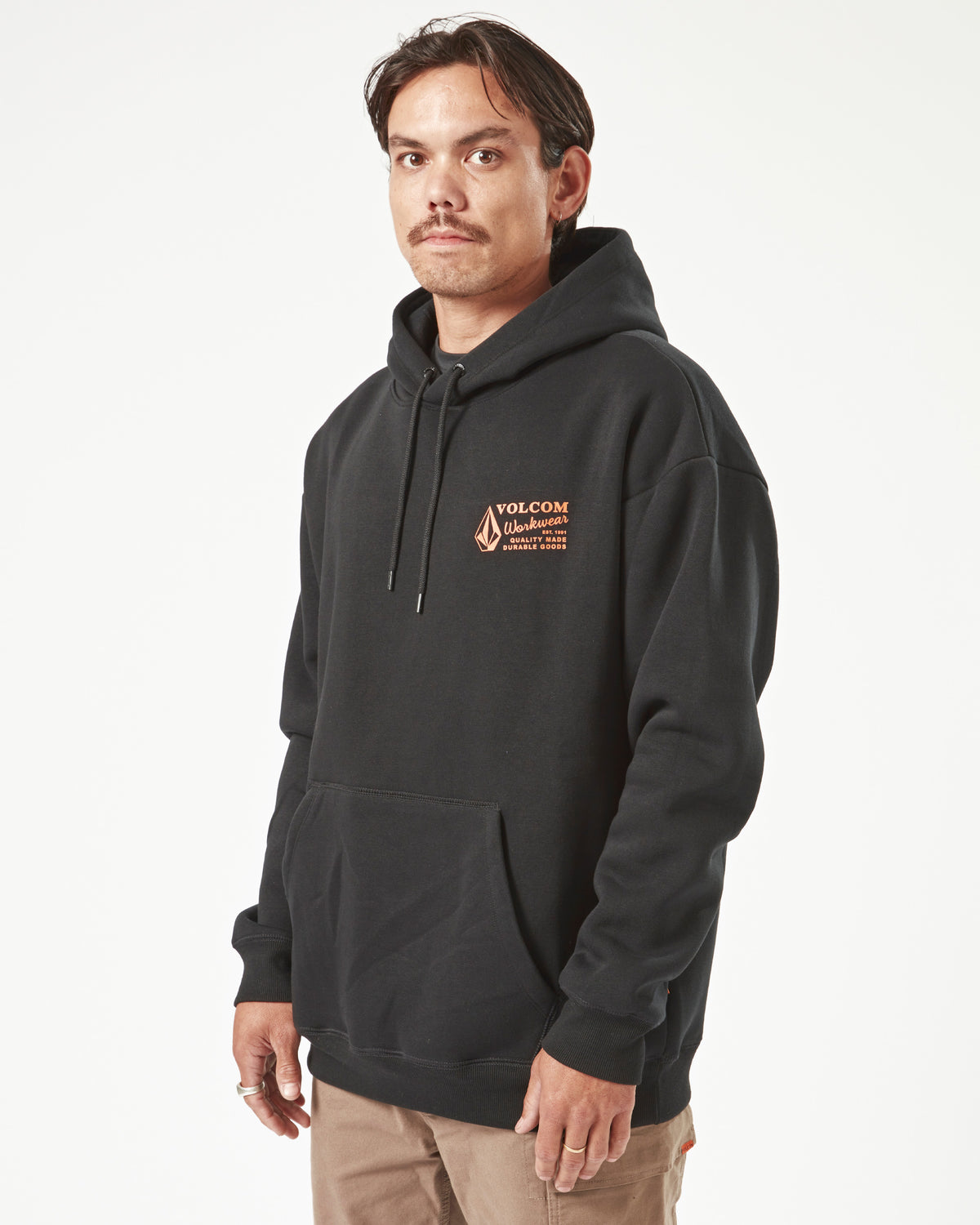 Mens Volcom Workwear Polar Fleece