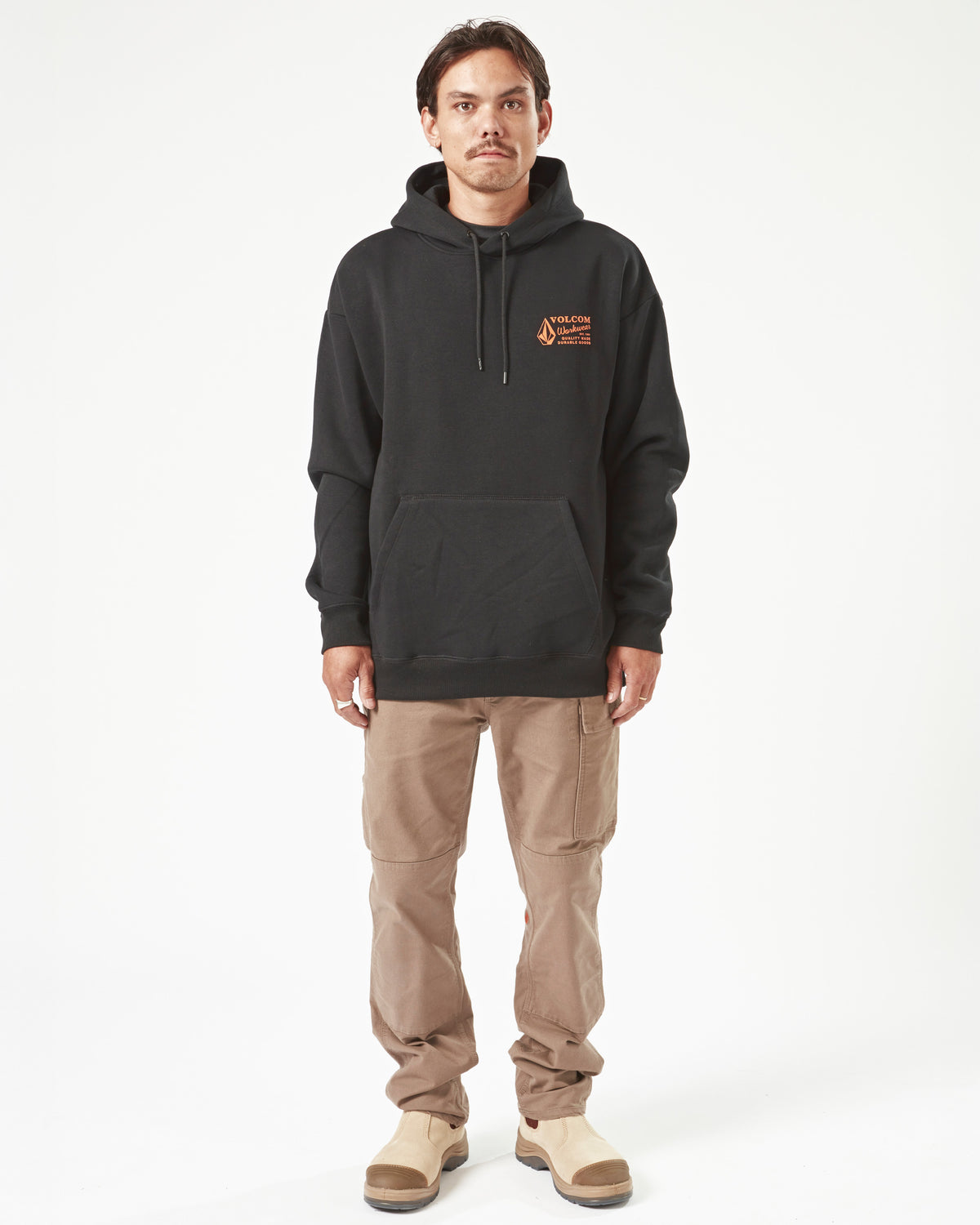 Mens Volcom Workwear Polar Fleece