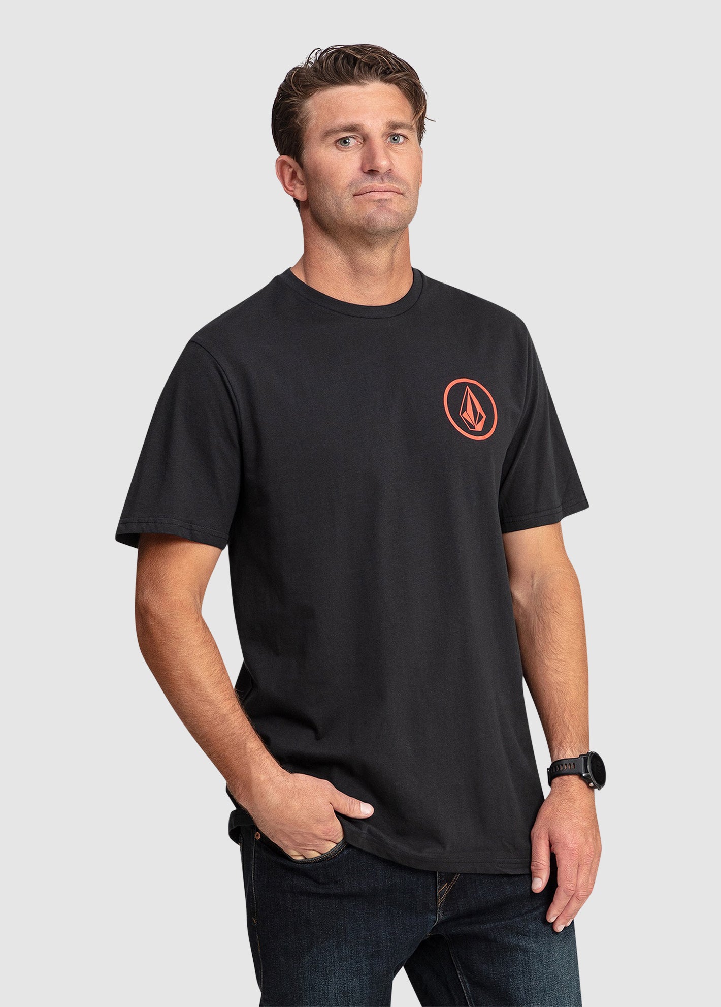 Mens Mini Circle Stone T-Shirt