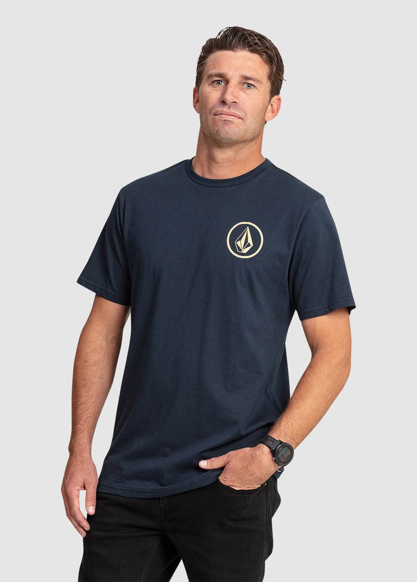 Mens Mini Circle Stone T-Shirt