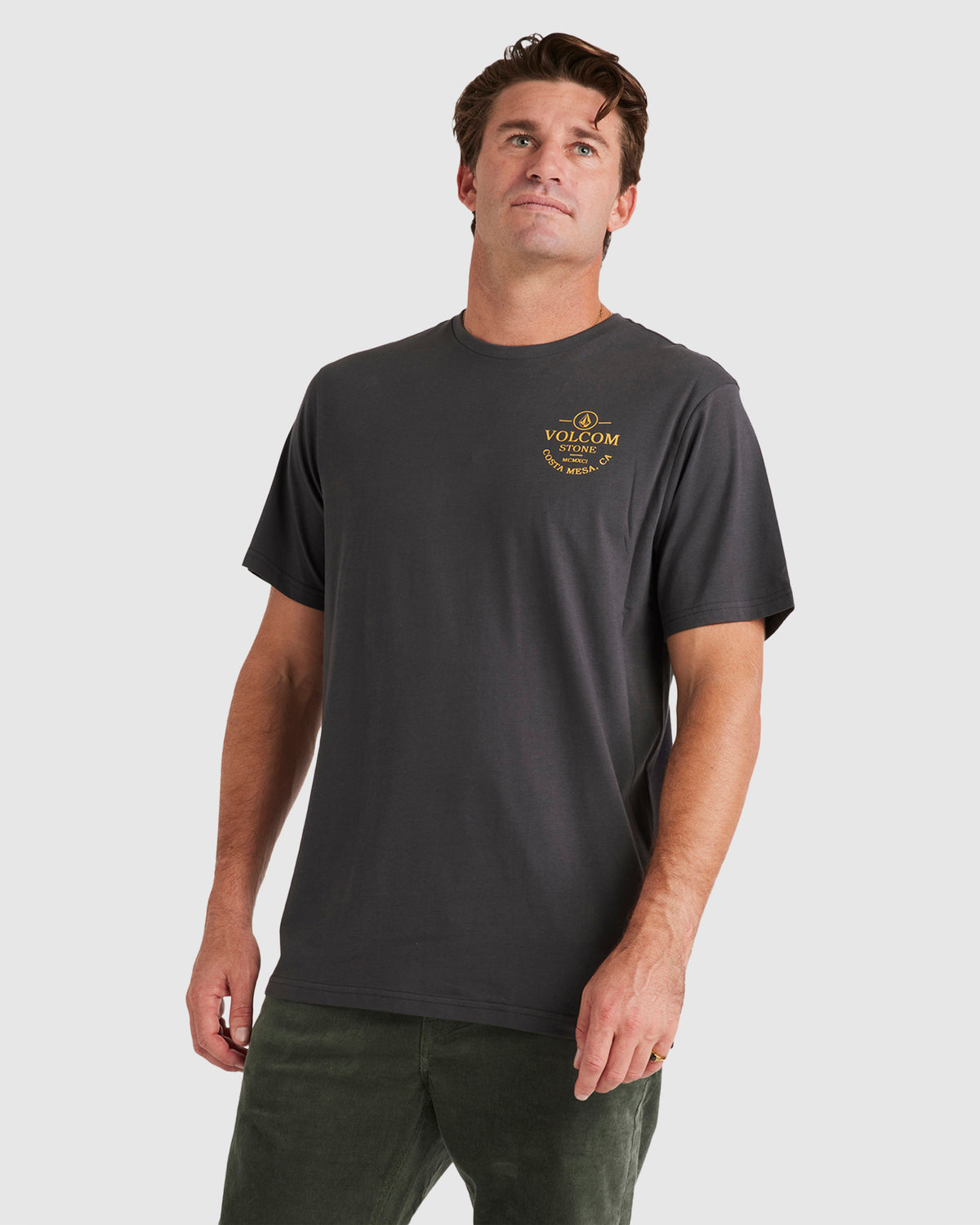 MENS AUS ANCHORED STONE T-SHIRT
