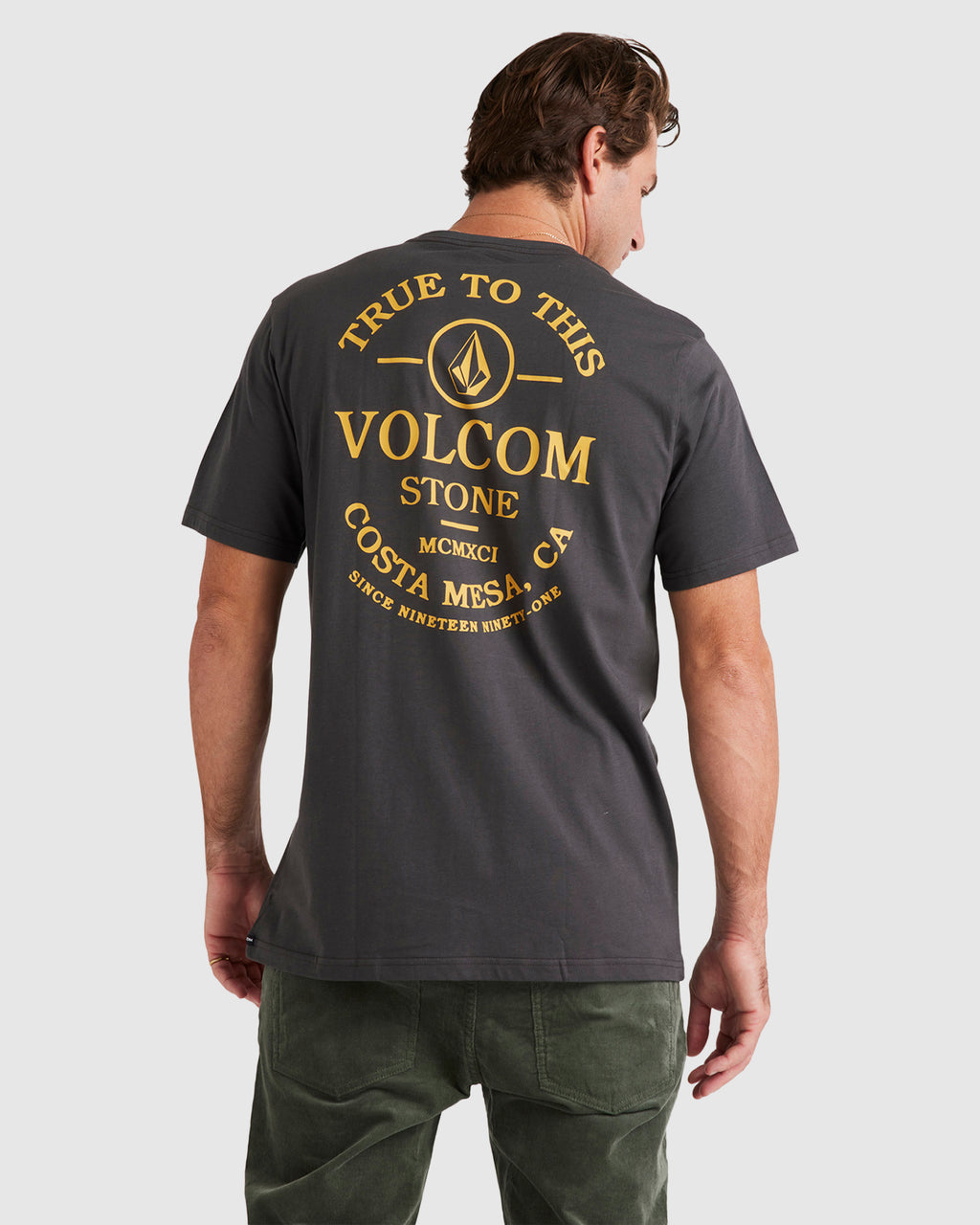 MENS AUS ANCHORED STONE T-SHIRT