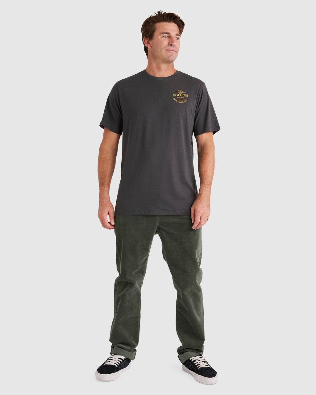 MENS AUS ANCHORED STONE T-SHIRT