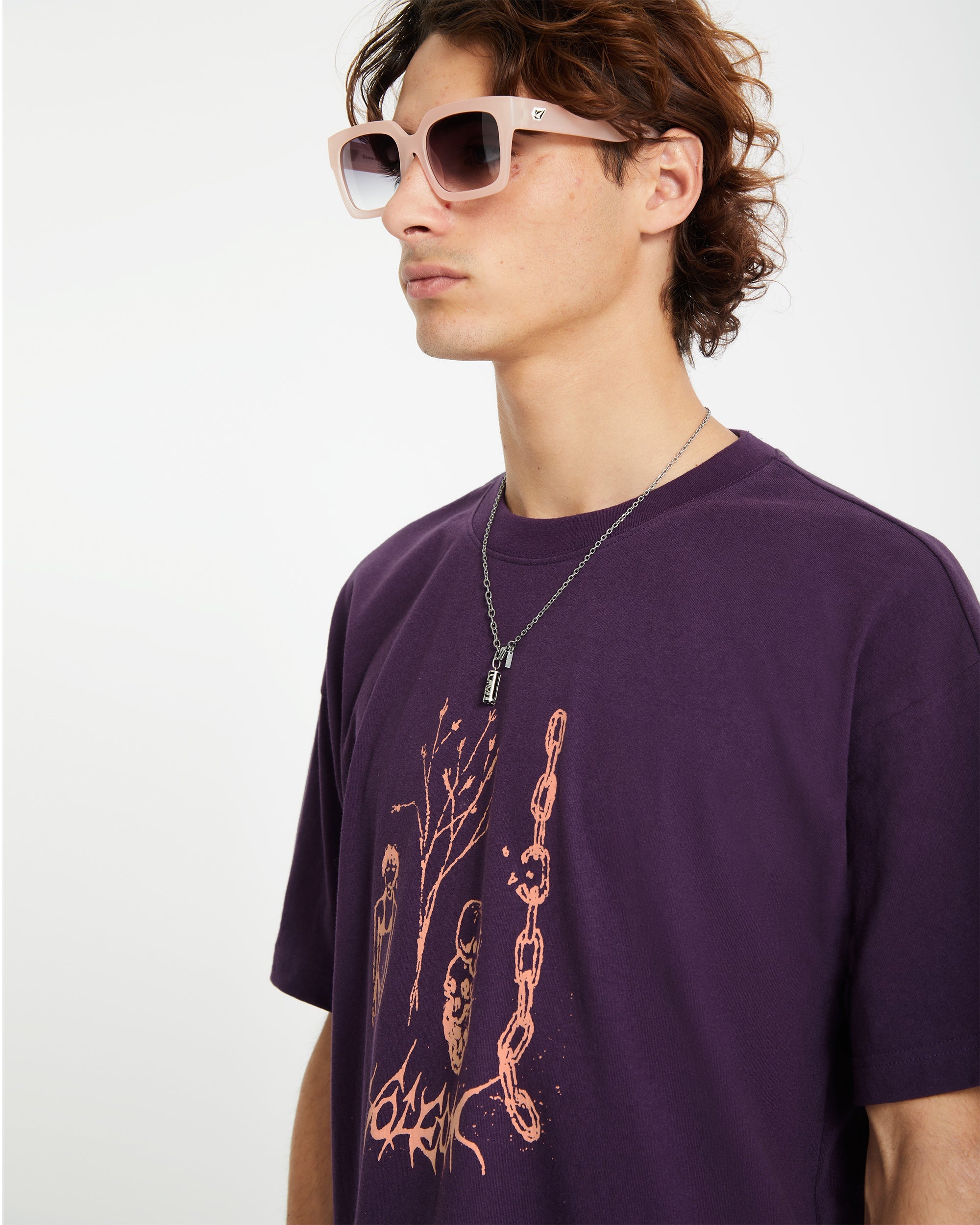 Mens Poetic Dess Loose T-Shirt