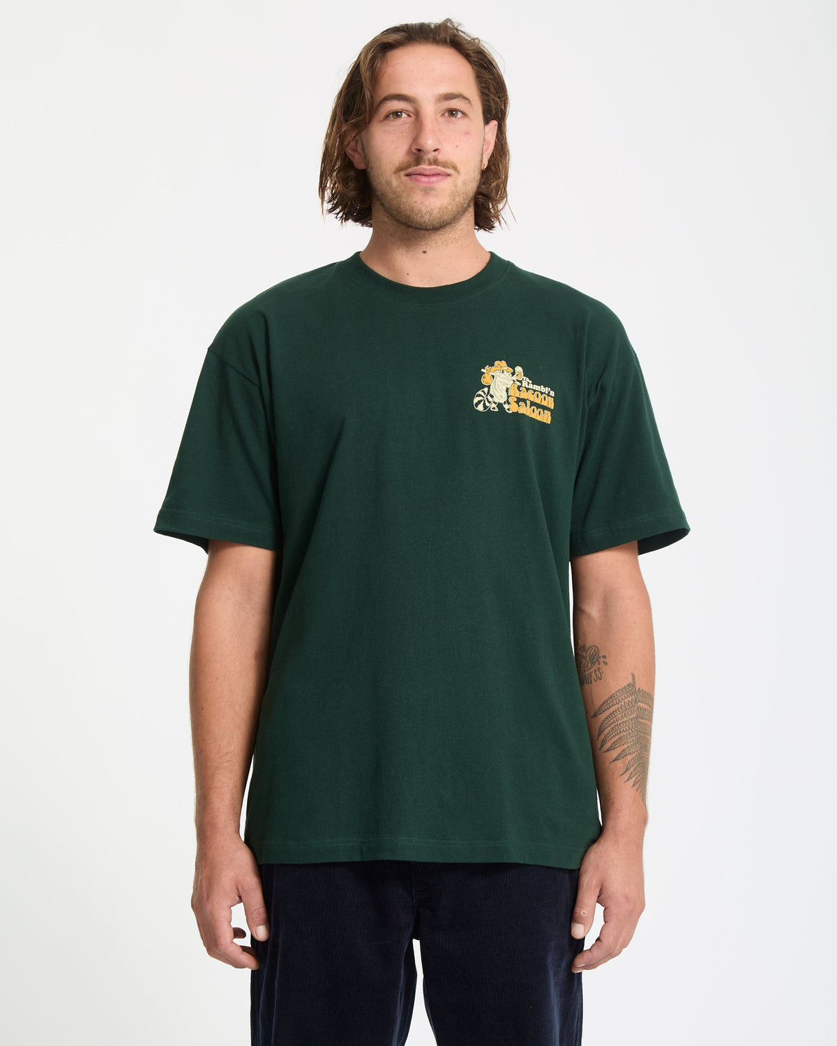 Mens Racoon Loose T-Shirt