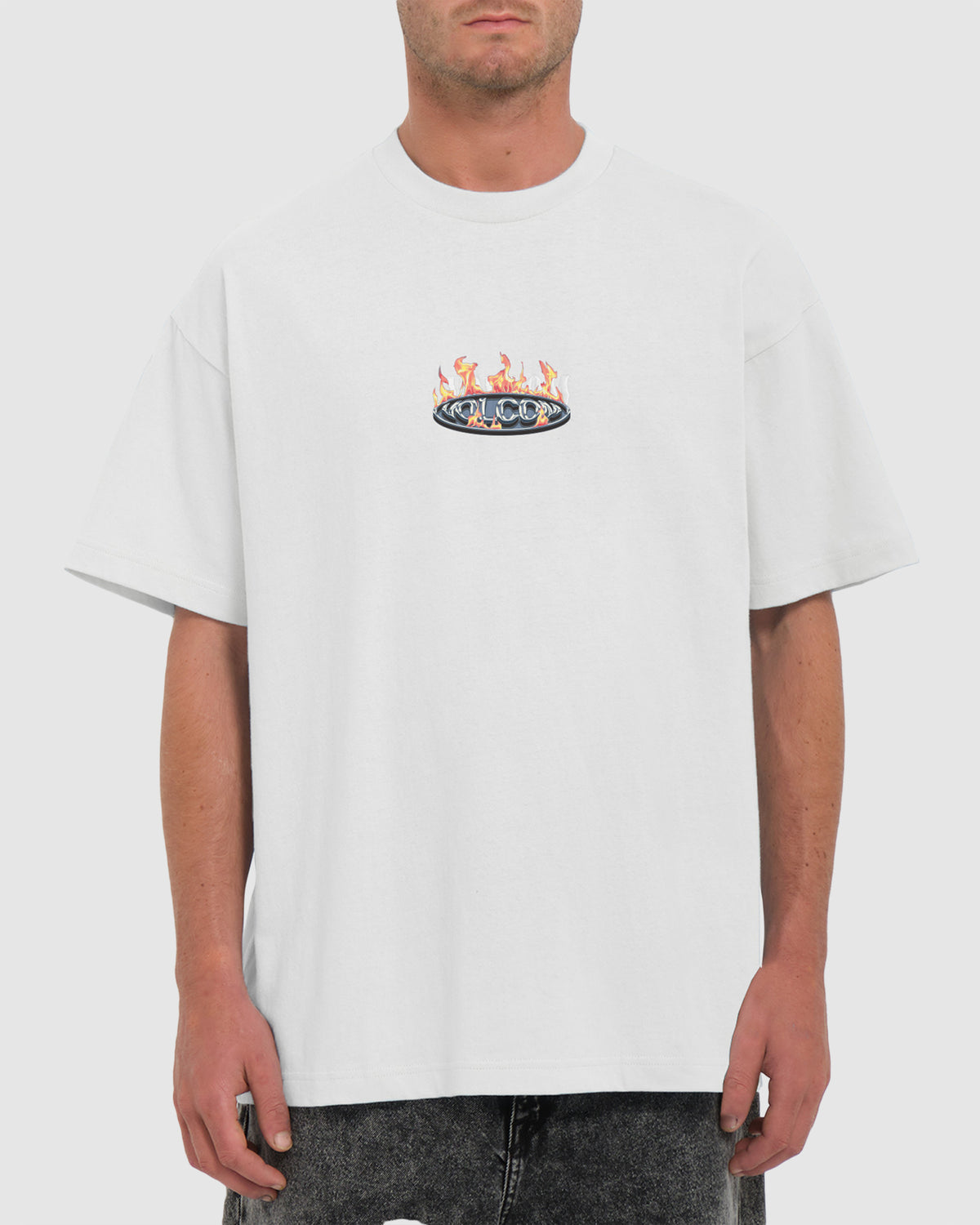 MENS COMBUST LONG SLEEVE T-SHIRT