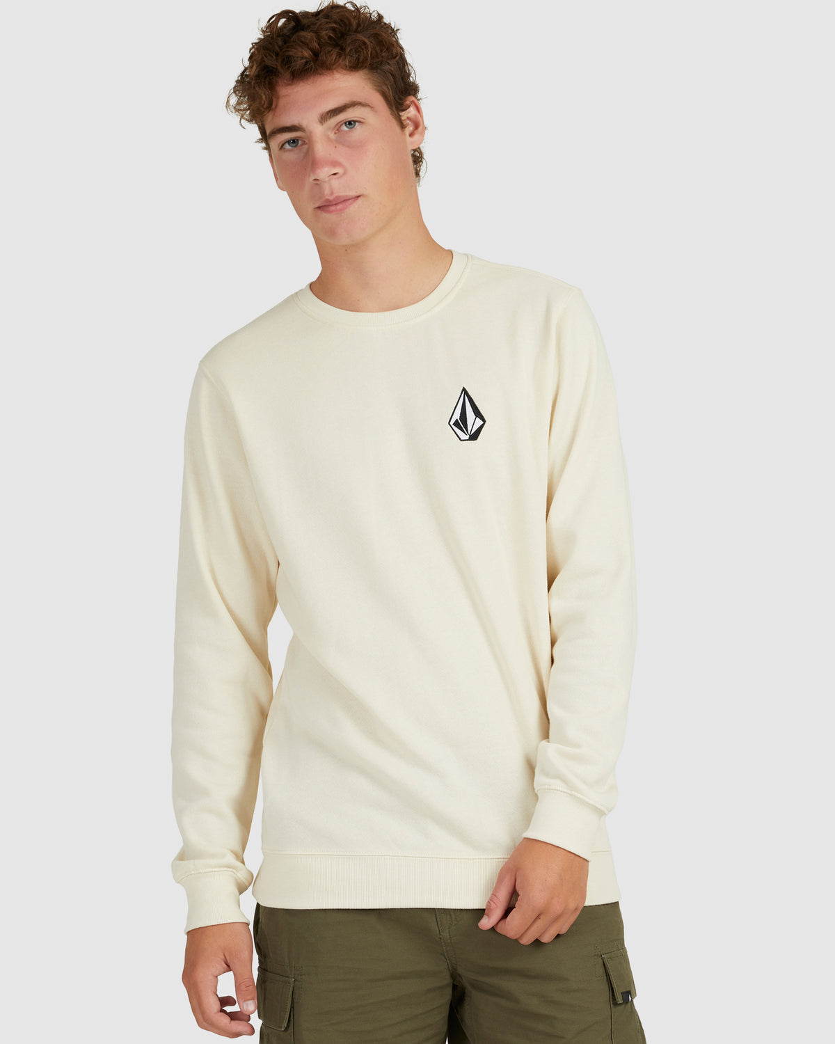 MENS VOLOGO CREW FLEECE TOP