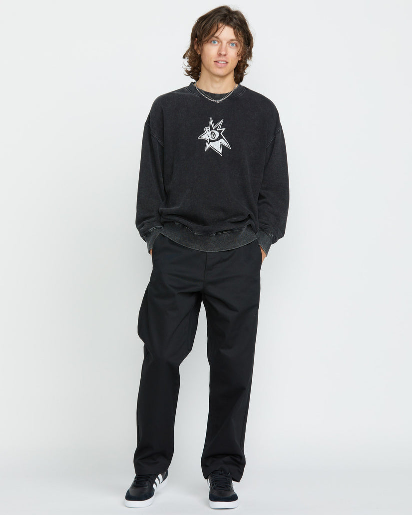 Mens Volcom Ent Crew Neck