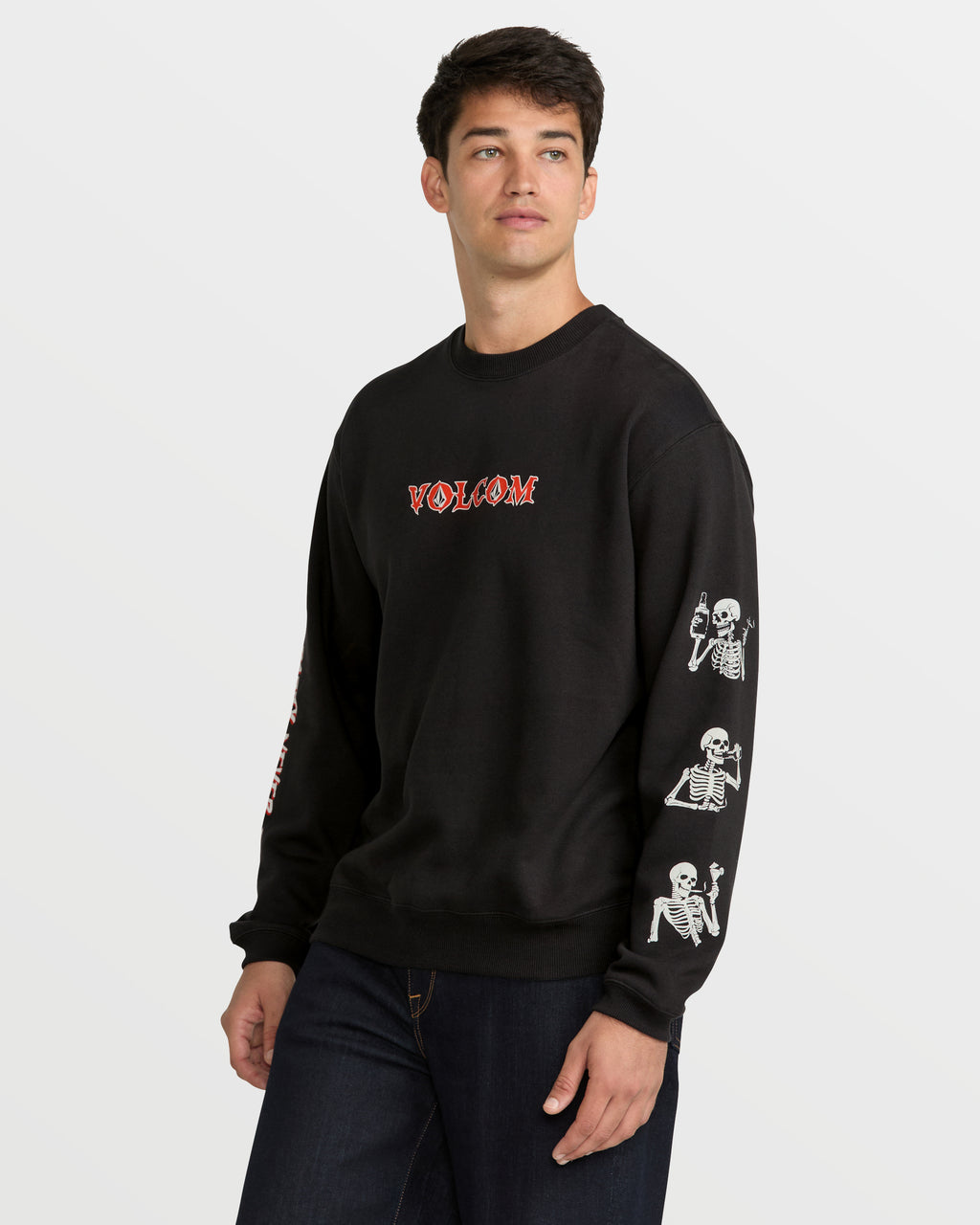 Mens Never Ends Crew Neck