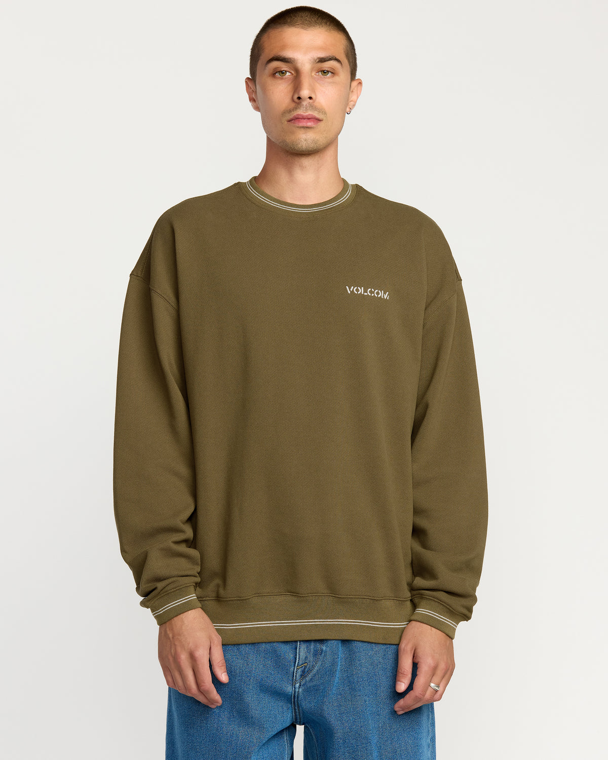 Mens K Stone Crew Neck