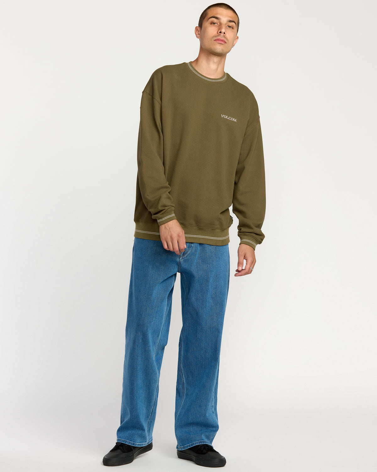 Mens K Stone Crew Neck