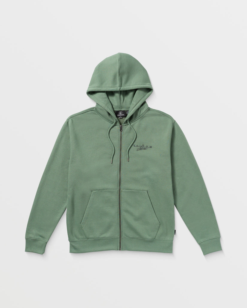 Mens Calmstone Zip Up Hoodie