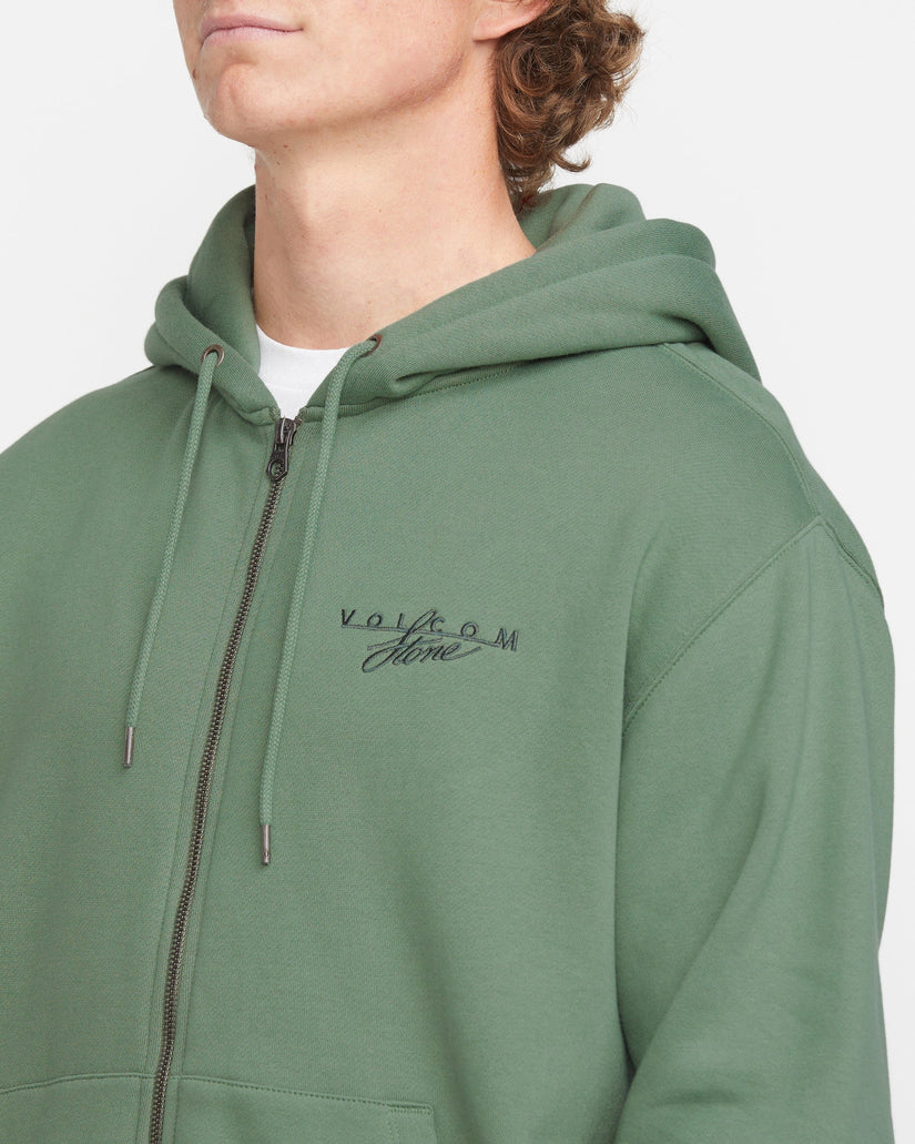 Mens Calmstone Zip Up Hoodie