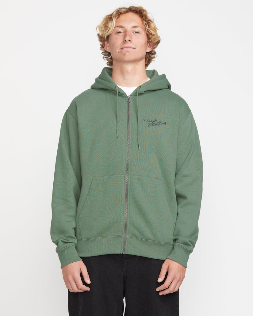 Mens Calmstone Zip Up Hoodie