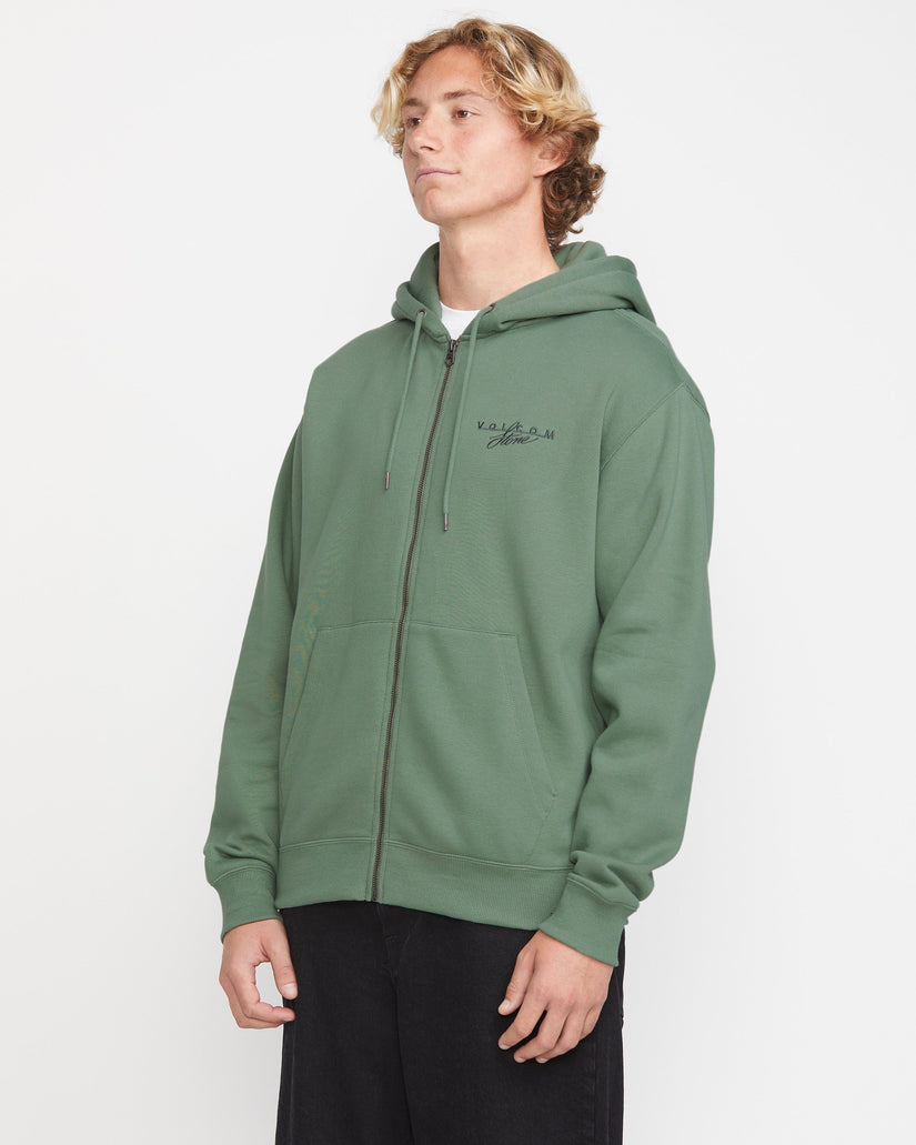 Mens Calmstone Zip Up Hoodie