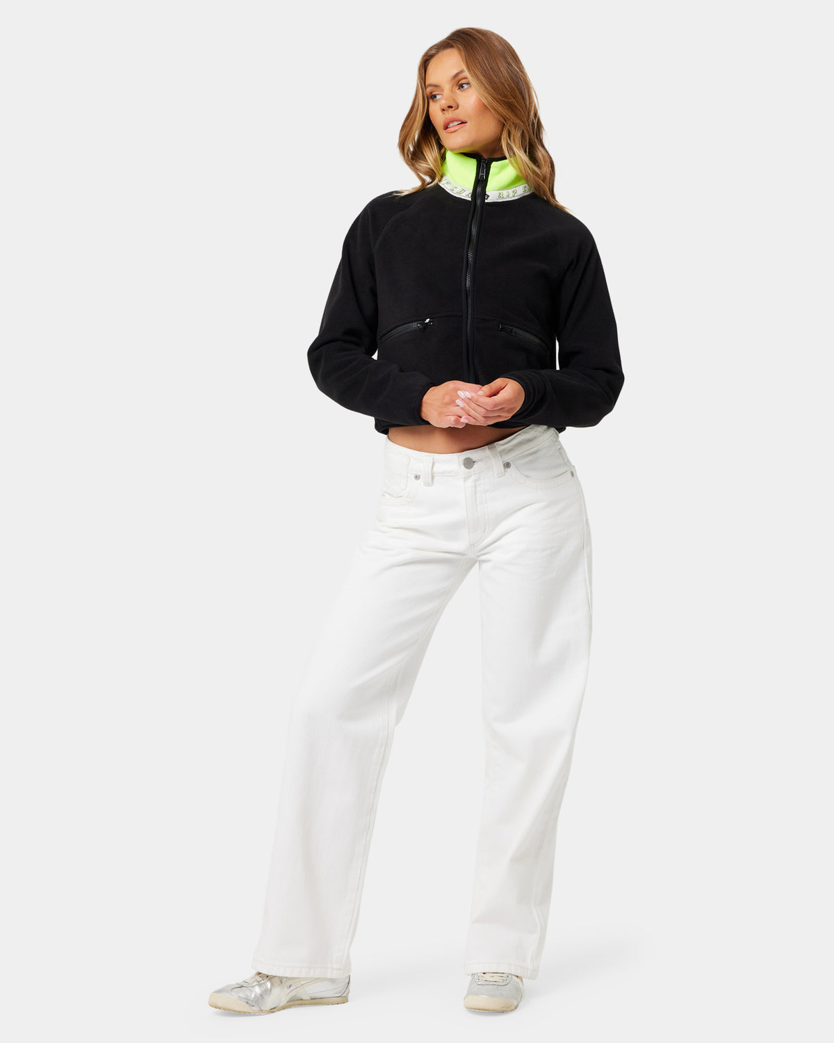 Womens A Brand x Rip Curl Fleece Jacket