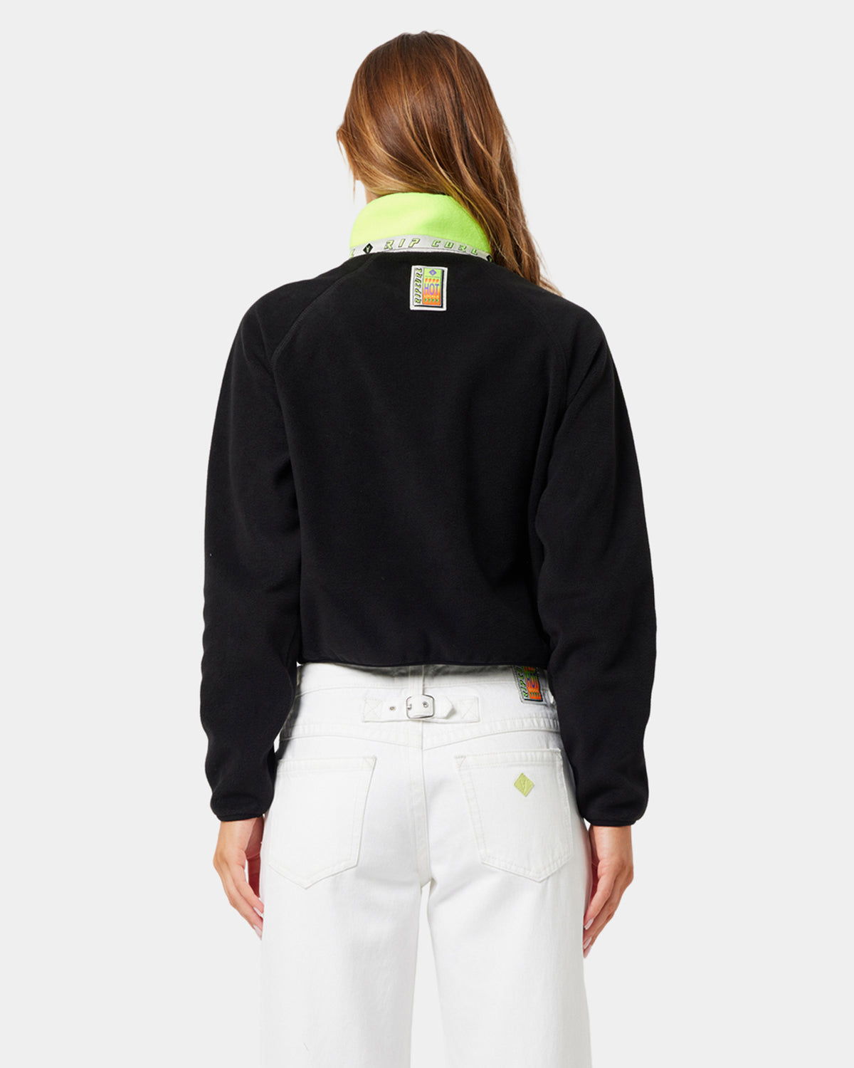 Womens A Brand x Rip Curl Fleece Jacket