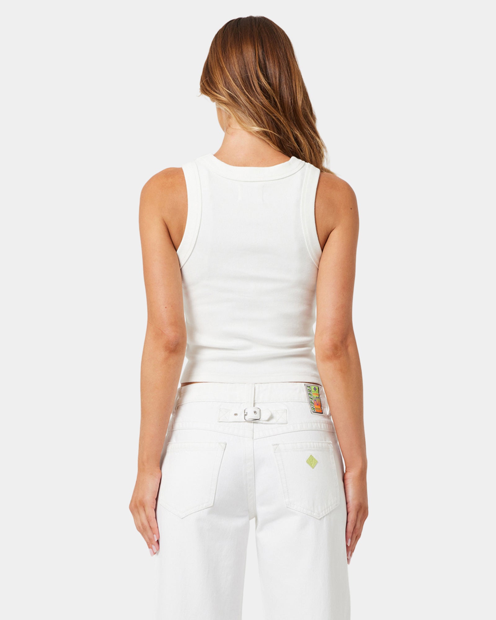 Buy Womens A Brand x Rip Curl Rib Tank Top by A Brand | Surf Dive Buy Womens A Brand x Rip Curl Rib Tank Top by A Brand | Surf Dive