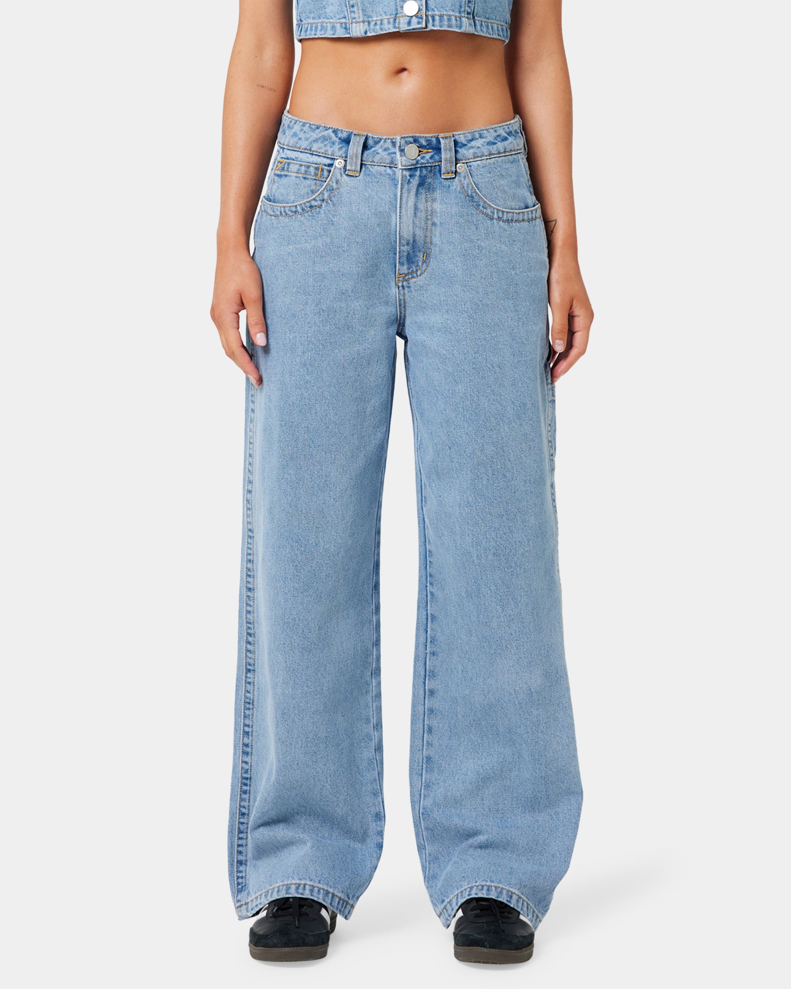Womens A Brand x Rip Curl 95 Baggy Ariane Denim Jeans