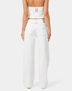 Womens A Brand x Rip Curl Baggy White Wash Pants