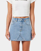 Womens A Brand x Rip Curl Aline Denim Skirt