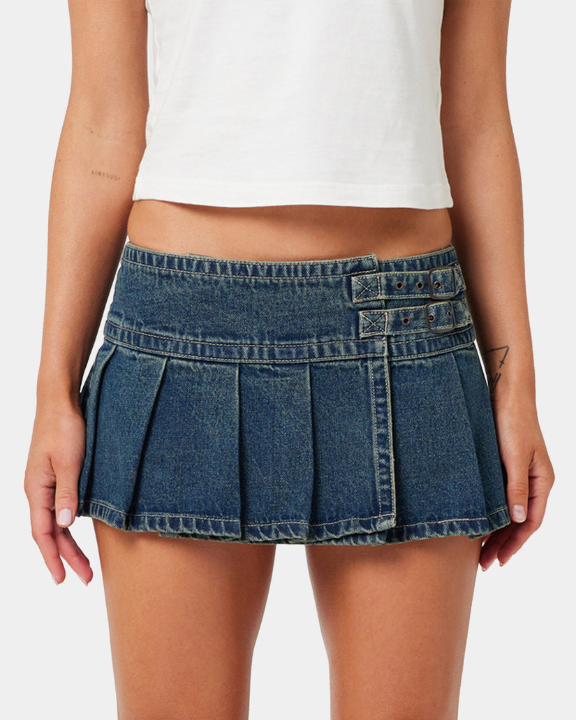Womens A Brand x Rip Curl 99 PLT Skirt Zola
