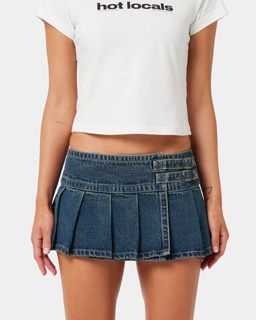 Womens A Brand x Rip Curl 99 PLT Skirt Zola