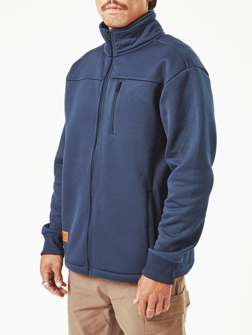 Mens Workwear Bonded Fleece Jacket