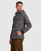 MENS A4 BONDED ZIP FLEECE TOP