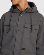MENS A4 BONDED ZIP FLEECE TOP
