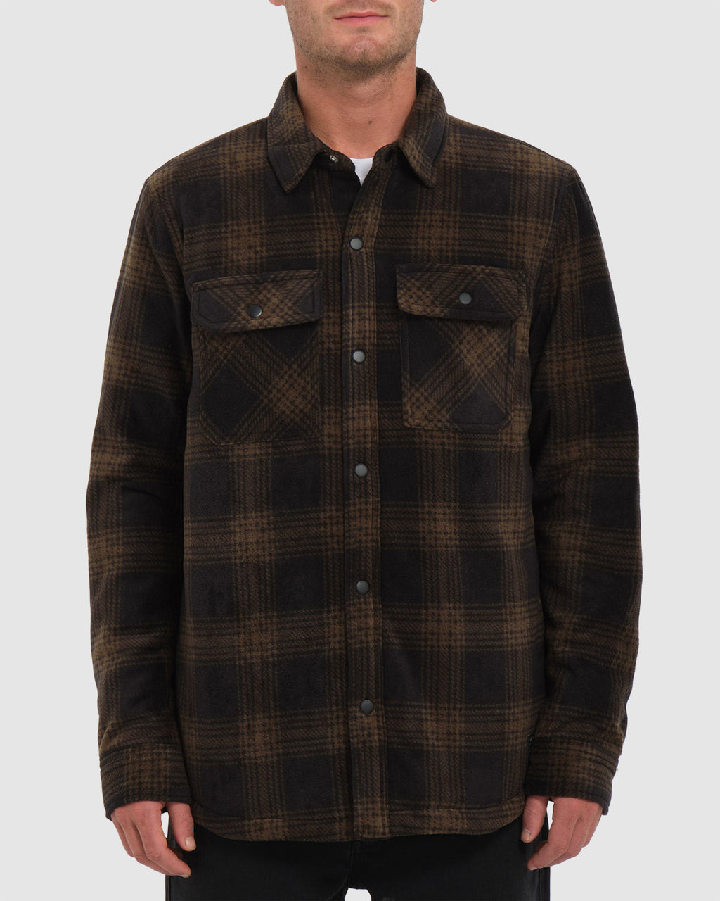 MENS BOWERED FLEECE TOP