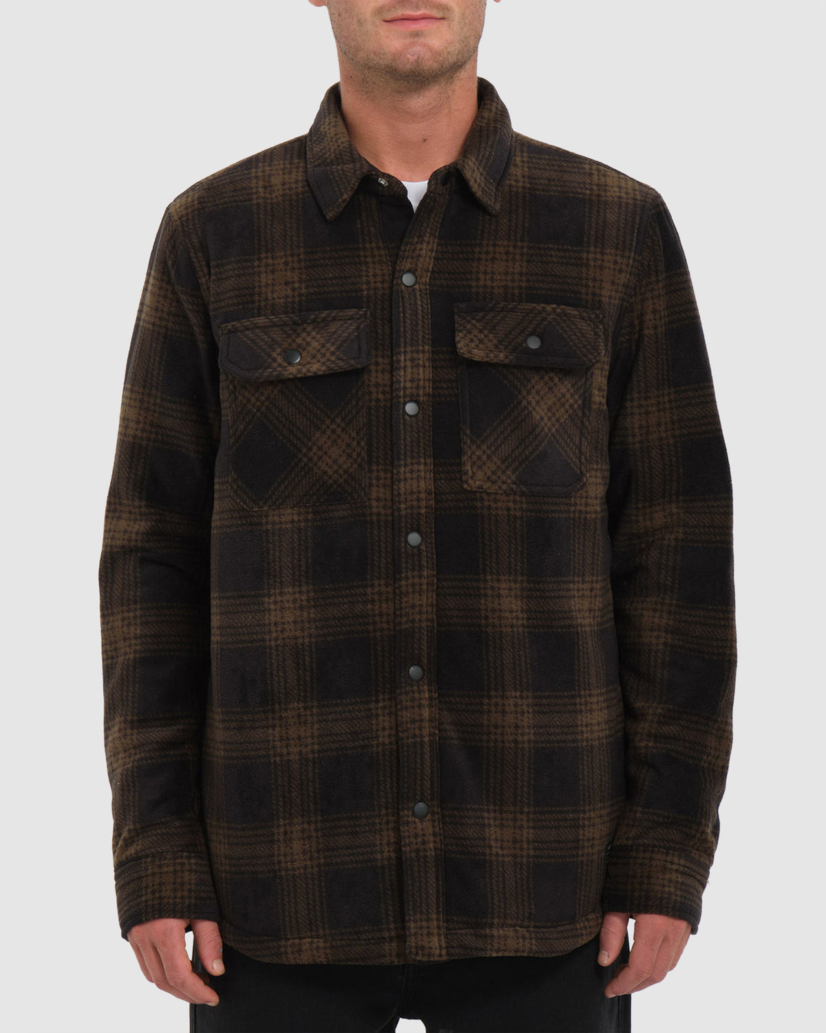 MENS BOWERED FLEECE TOP