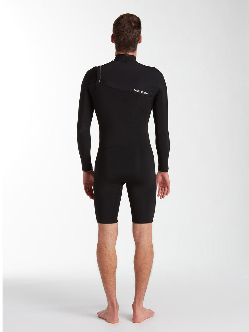 Mens 2/2mm Long Arm Chest Zip Wetsuit