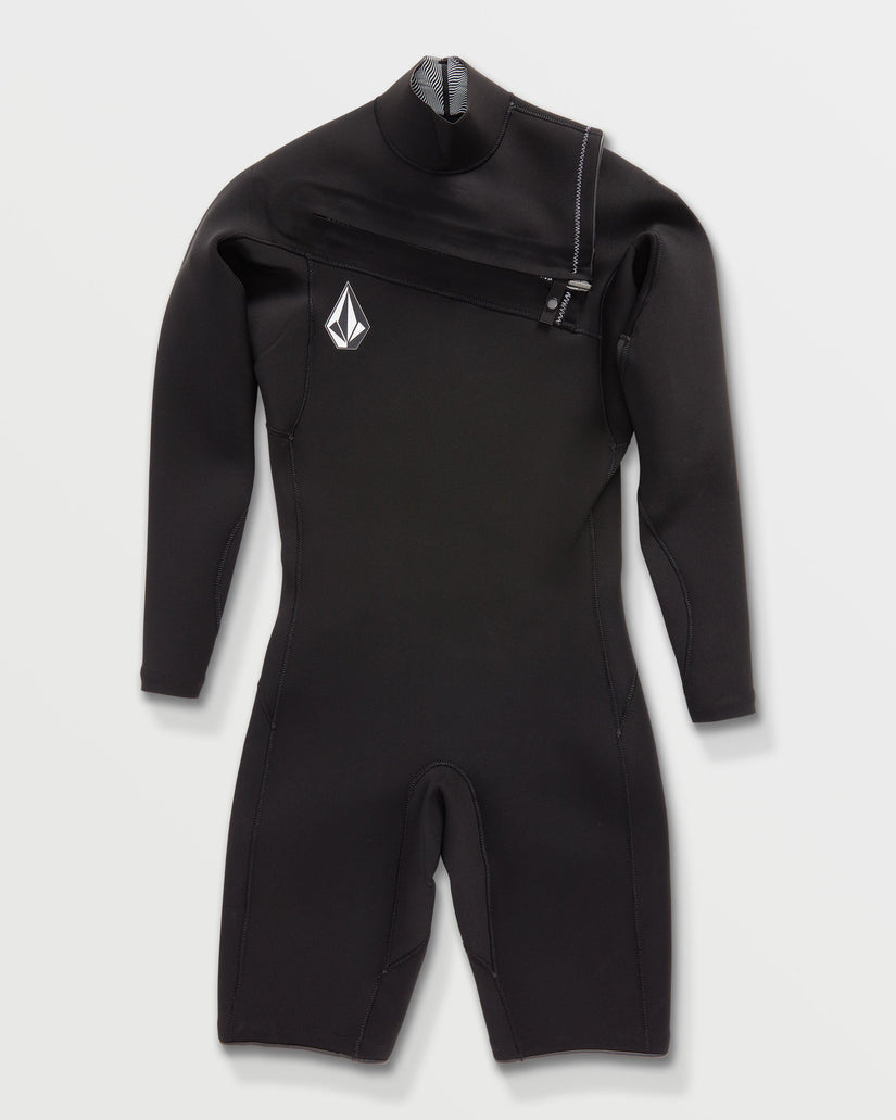 Mens 2/2mm Long Arm Chest Zip Wetsuit
