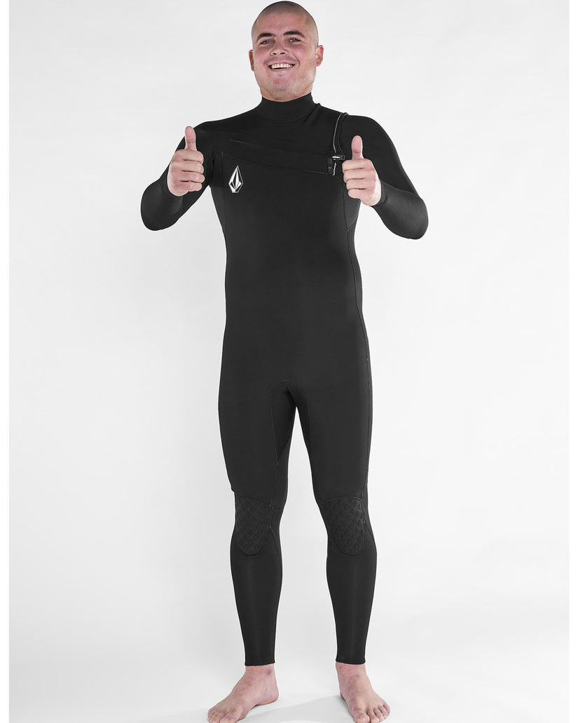 Mens 3/2 Chest Zip Wetsuit