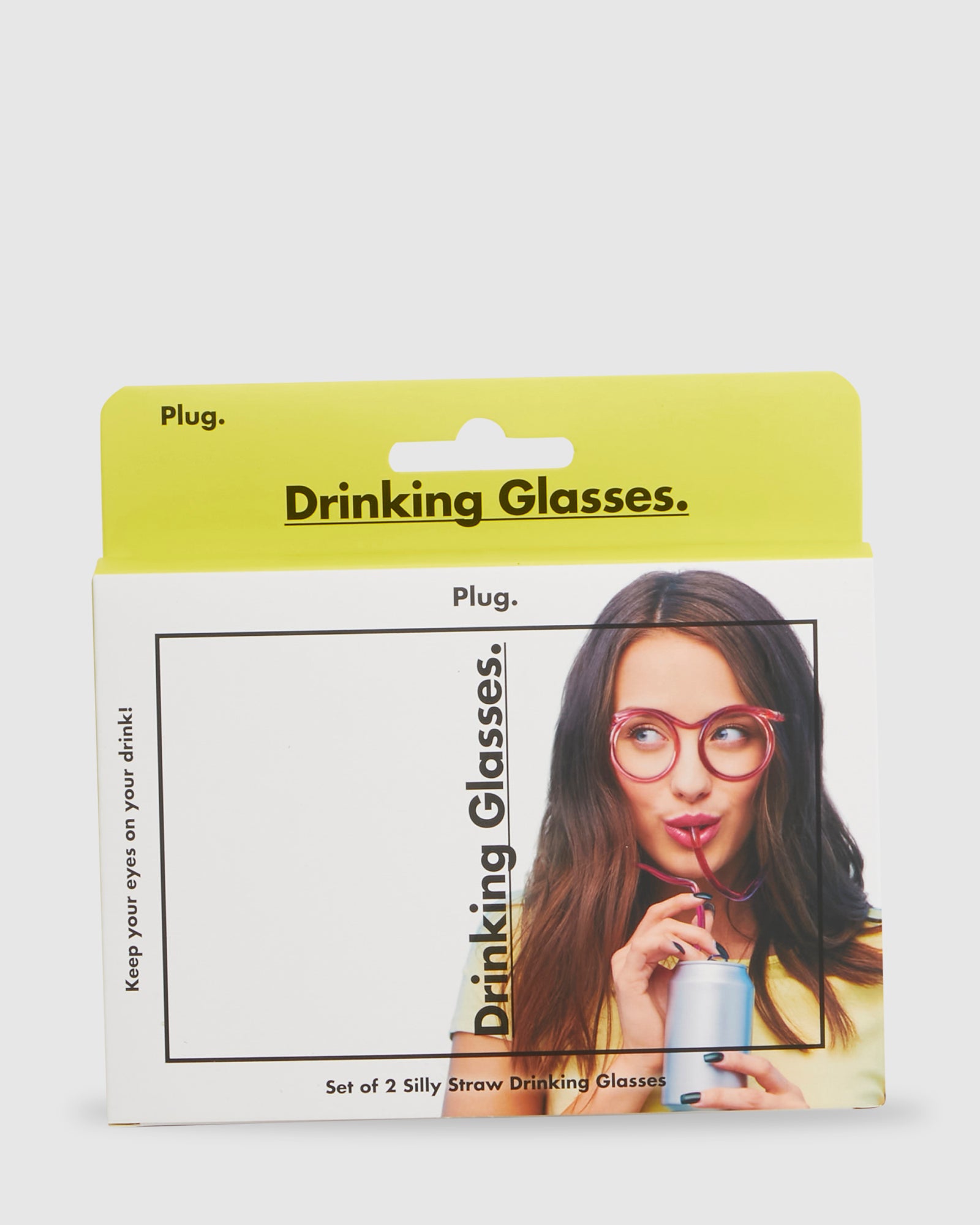 Buy Drinking Straw Glasses Set by Plug | Surf Dive 'n Ski
