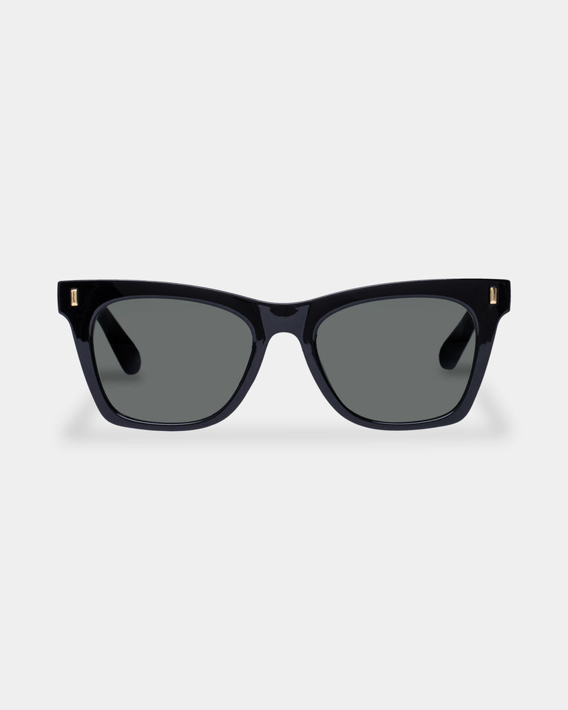 BELLATRIX BLACK GREEN SUNGLASSES