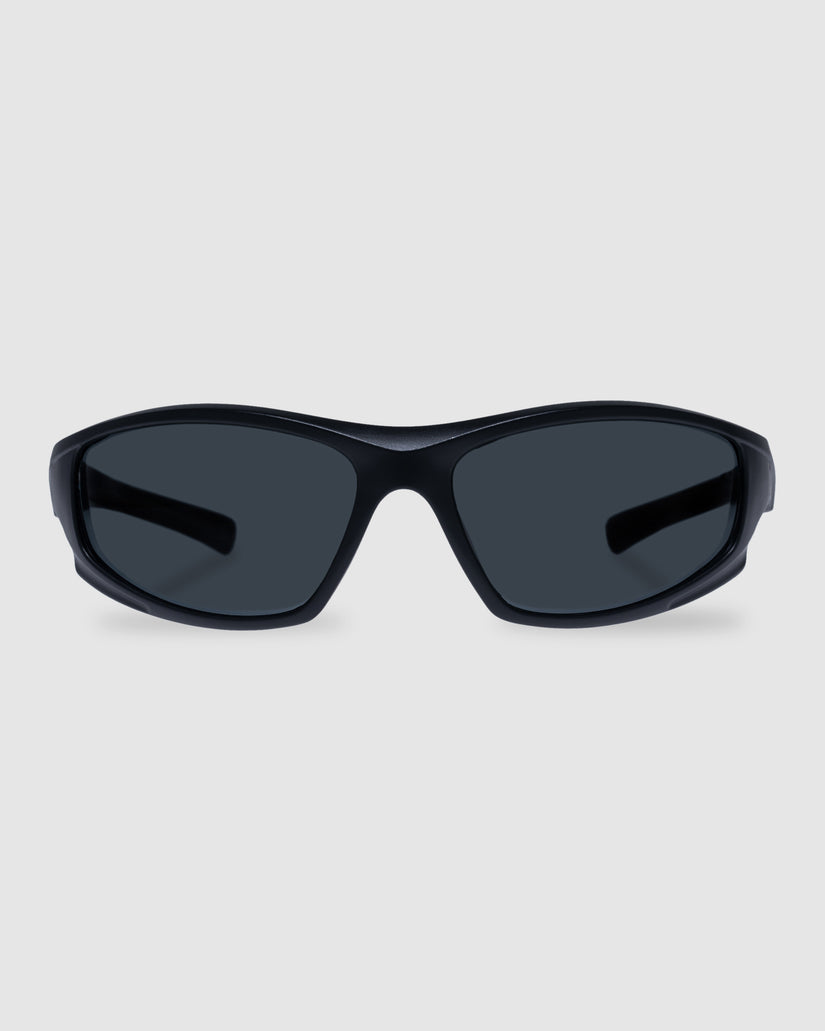 COMET MATTE BLACK SUNGLASSES