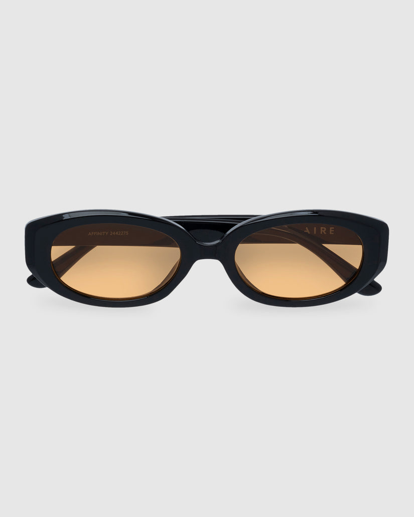 WOMENS AFFINITY BLACK SUNGLASSES