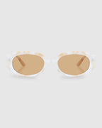 AFFINITY YELLOW MARBLE SUNGLASSES