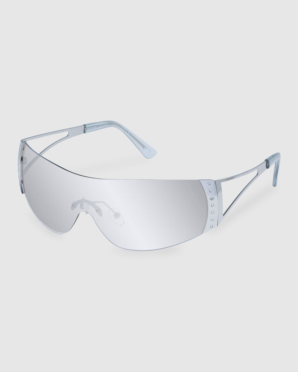 SATURN SILVER CRYSTAL CL SUNGLASSES