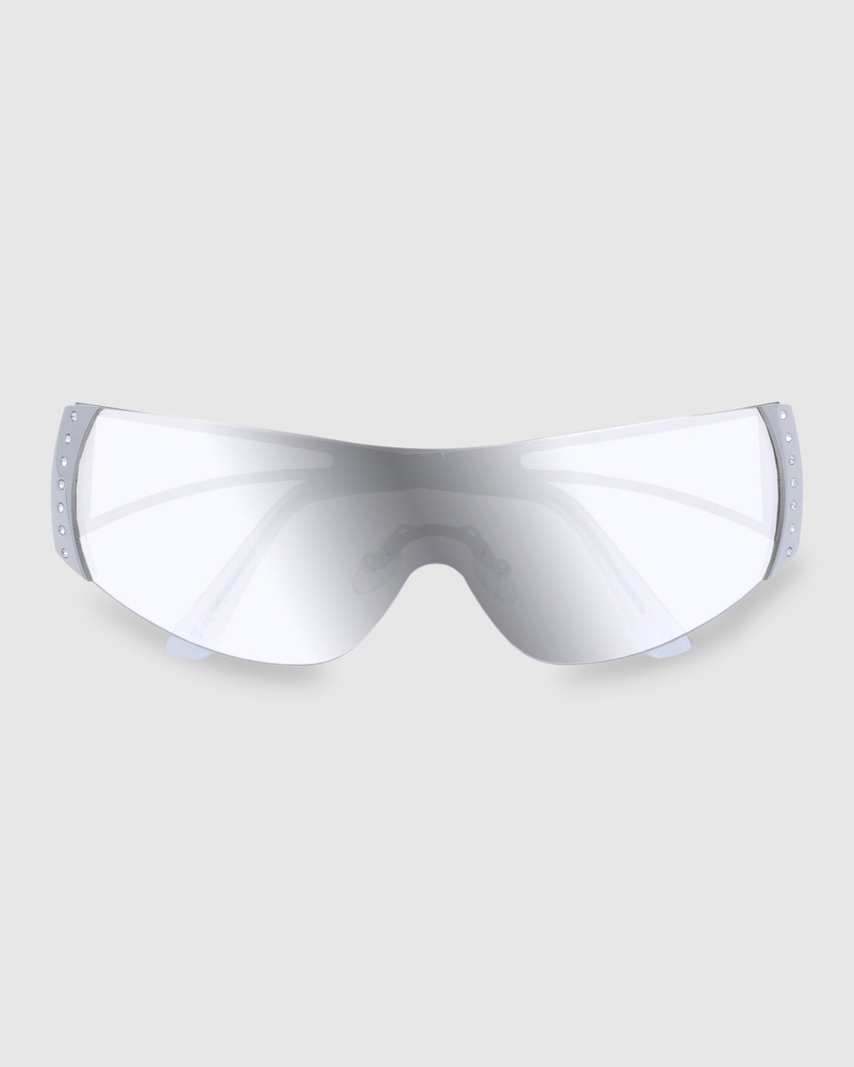 SATURN SILVER CRYSTAL CL SUNGLASSES