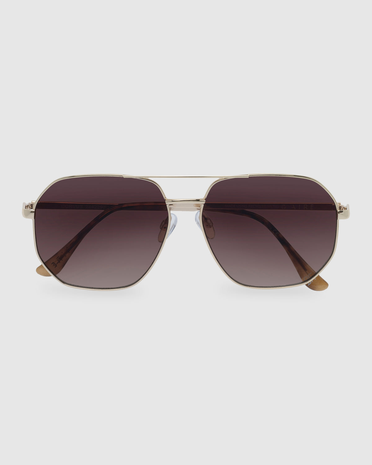 CORVUS GOLD DARK TORT SUNGLASSES