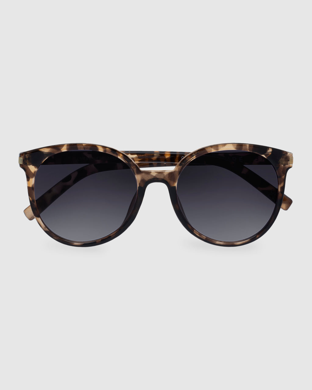 LYRASPHERE CHARCOAL TORT SUNGLASSES