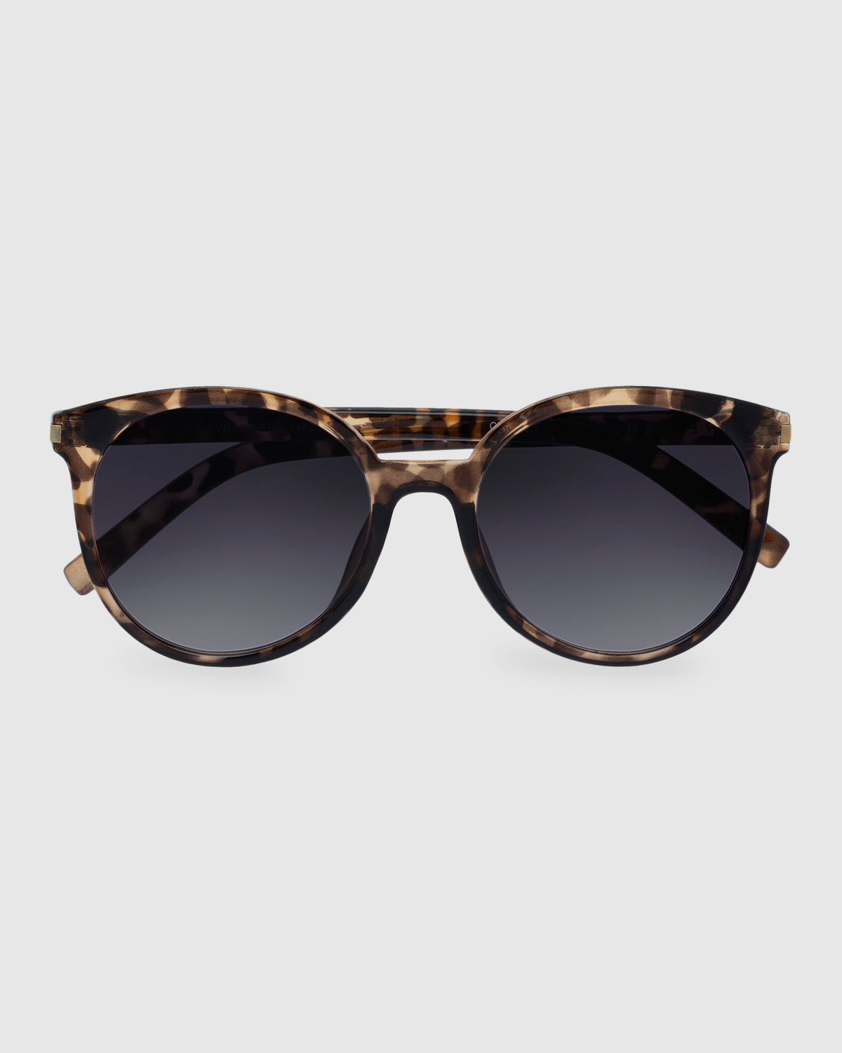 LYRASPHERE CHARCOAL TORT SUNGLASSES